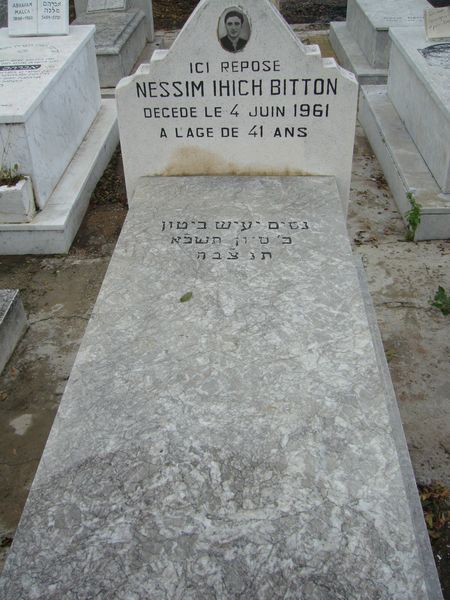 Grabstein von BITTON Nissim Ihich