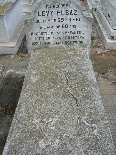 ELBAZ Levy fejfája