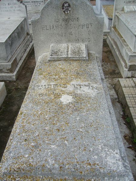 Grabstein von BOHBOT Eliahou