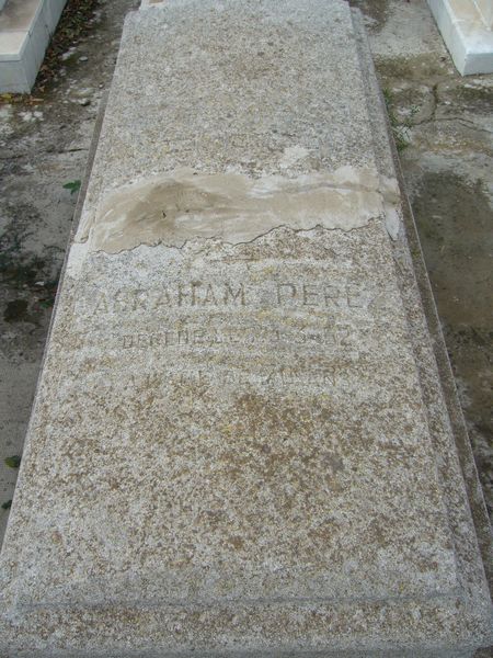 PEREZ Abraham fejfája