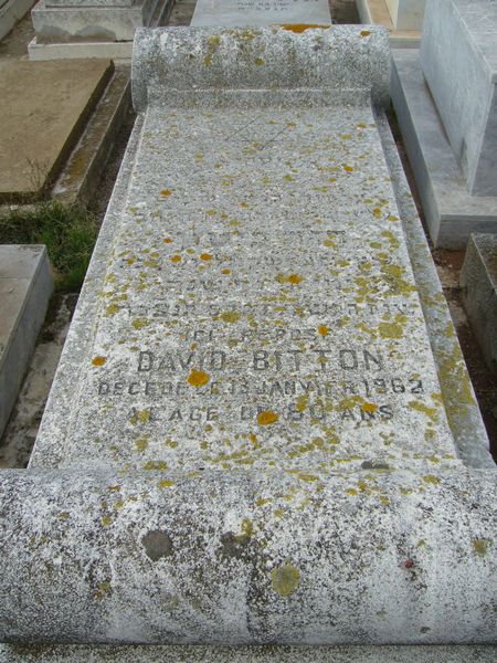 Lápide de BITTON David