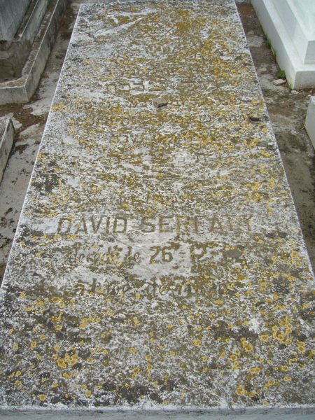 Tombstone of SERFATY David
