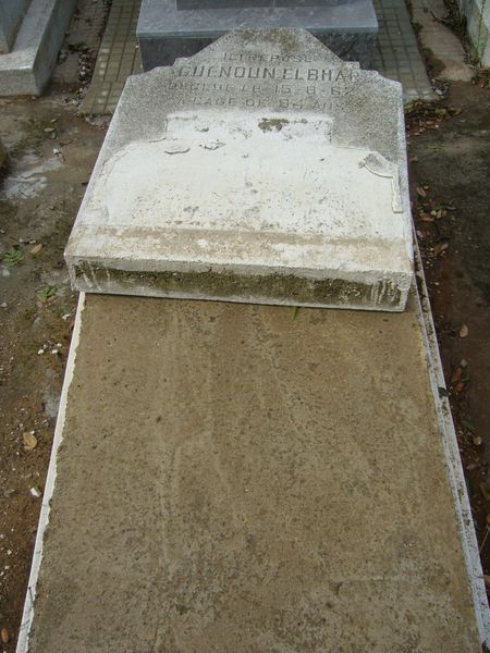 Stèle de ELBHAR Guenoun