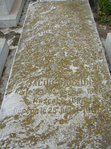 Grafsteen van CARSON Jacob