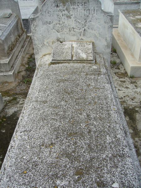 Grabstein von CHRIQUI Isaac