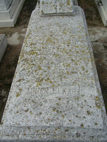 Stèle de ELKABAS Abner