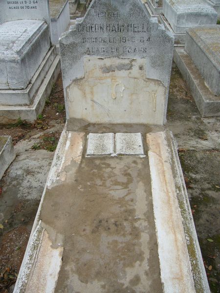 Lápide de MELLUL Gideon Haim