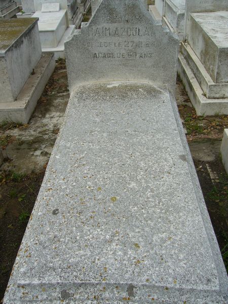 Lápide de AZOULAY Haim
