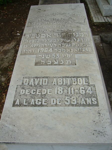 ABITBOL David fejfája
