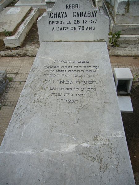 מַצֵּבה פון GABABAY Ichaya