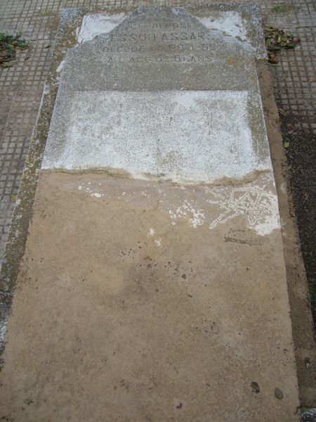 Tombstone of ASSARAF Messod