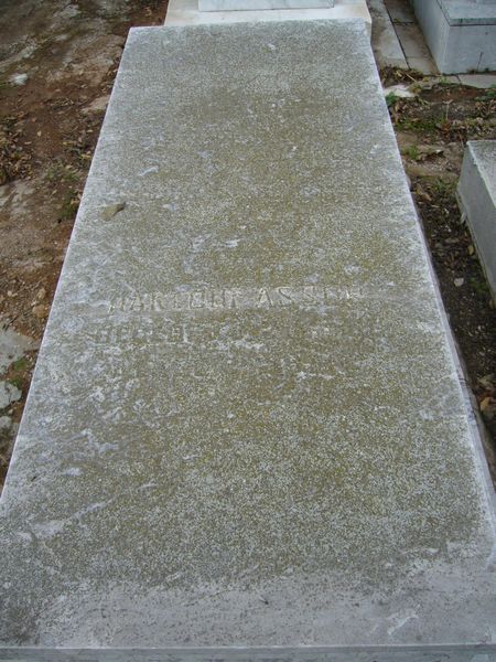 Tombstone of ASSOR Maklouf