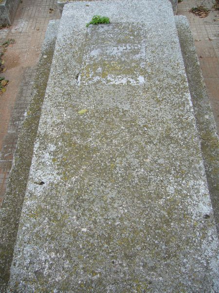 Grafsteen van DAYAN Hanania