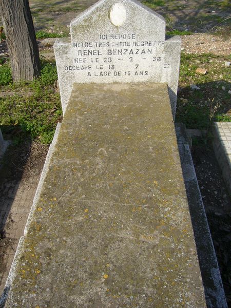 Grabstein von BENZAZAN Renée