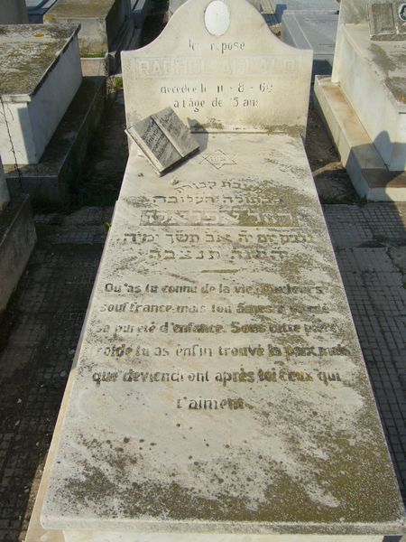 Tombstone of AFLALO Rachel