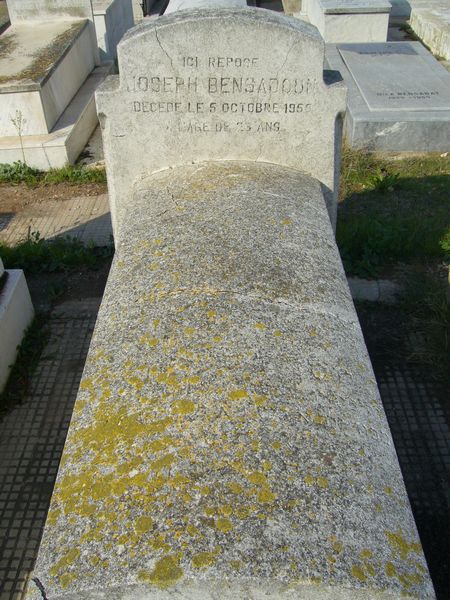Grabstein von BENSADOUN Joseph