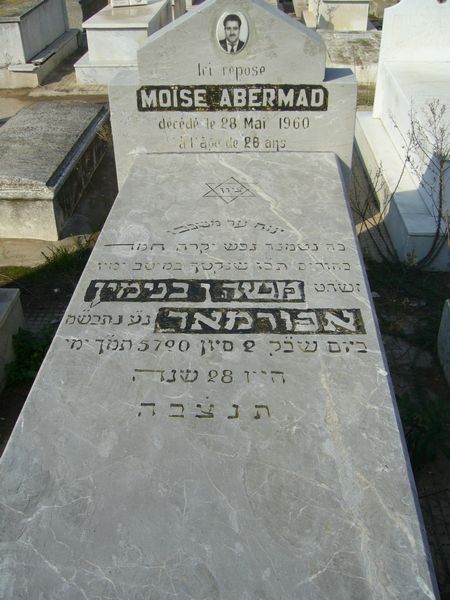 ABERMAD Moise 的墓碑