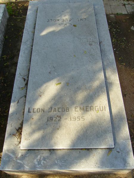 Stèle de EMERGUI Leon Jacob