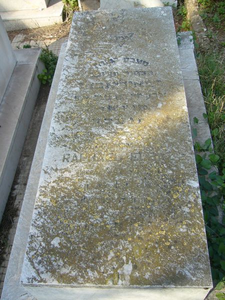 Grafsteen van ELBAZ Raphael