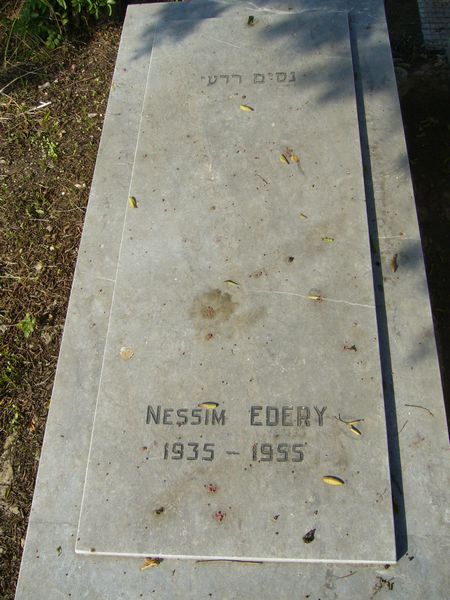 Stèle de EDERY Nessim