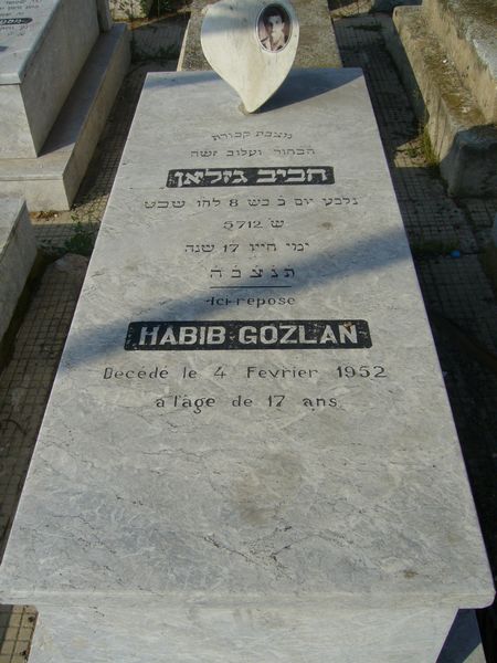 Stèle de GOZLAN Habib