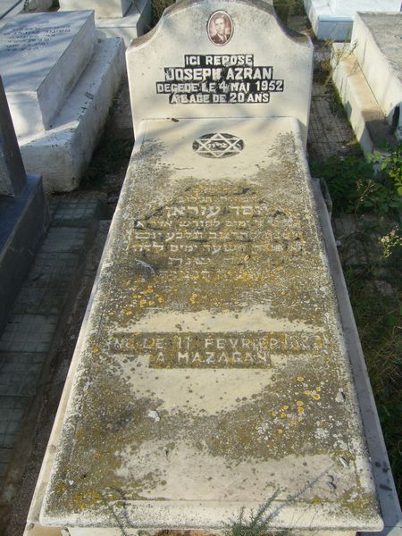 AZRAN Joseph fejfája