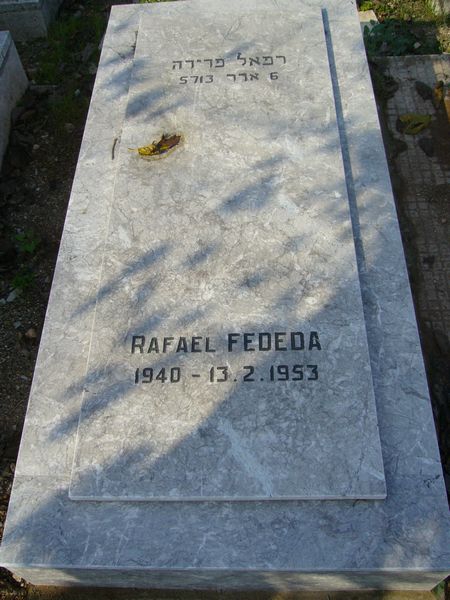 FEDEDA Rafael 的墓碑