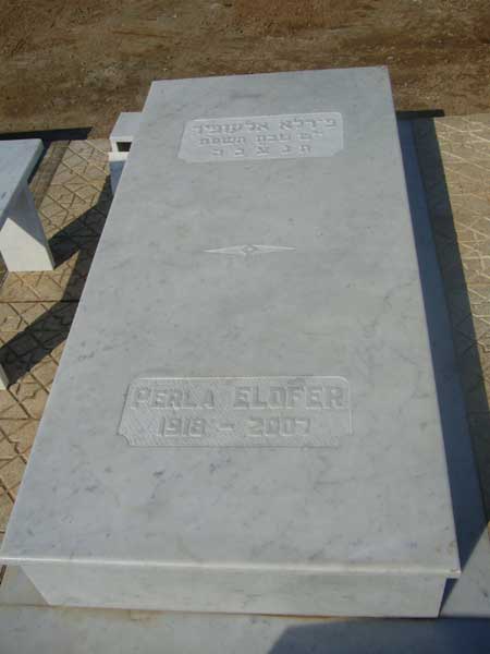 Estela de ELOFER Perla