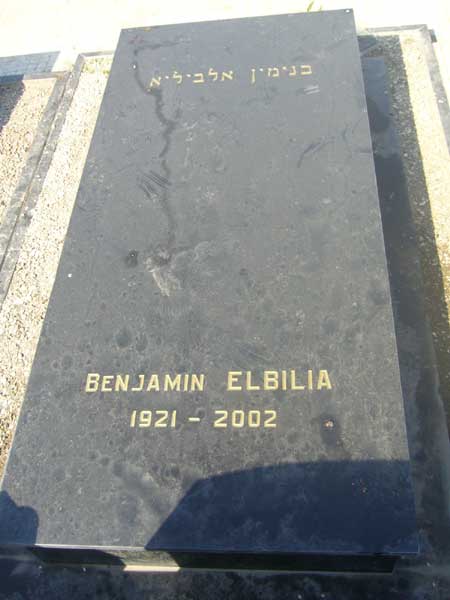 Stèle de ELBILIA Benjamin