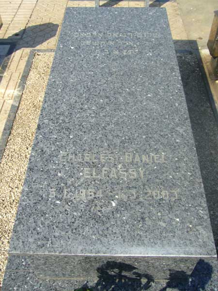 Estela de ELFASSY Charles Daniel