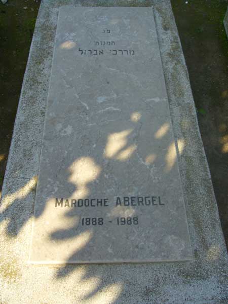 מַצֵּבה פון ABERGEL Mardoche