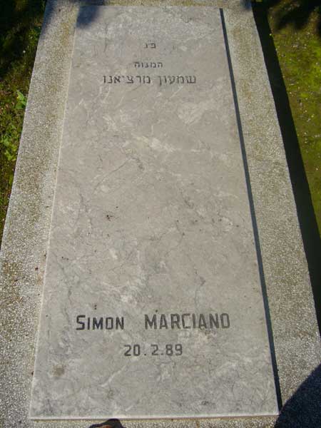 Tombstone of MARCIANO Simon