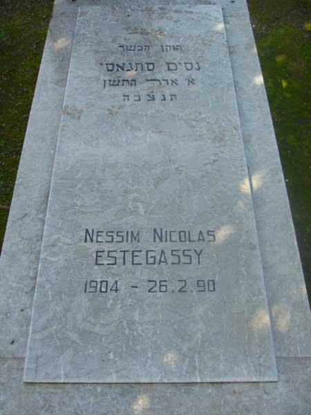 Estela de ESTEGASSY Nessim Nicolas