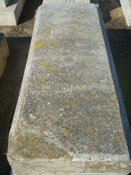 Grafsteen van CASTO Salomon