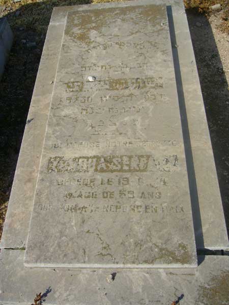 Tombstone of SERFATY Ychoua