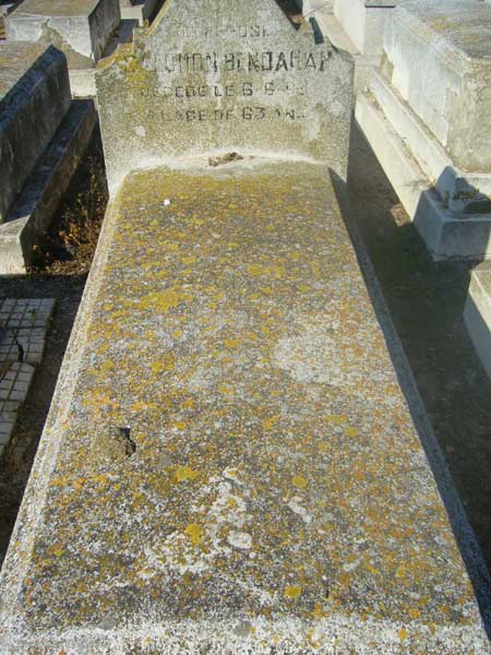 BENDAHAN Salomon 的墓碑