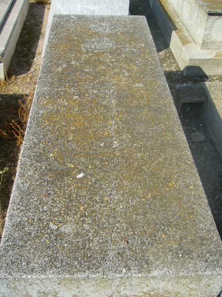 Tombstone of SEBBAG Chalom S.