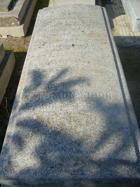 Grabstein von SIBONY Salomon