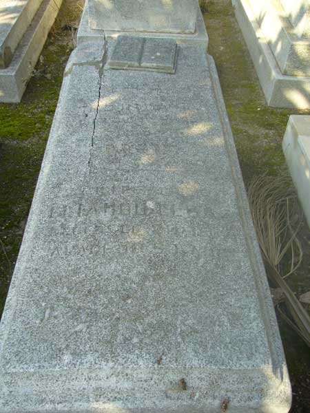 Stèle de ELBAZ Eliahou