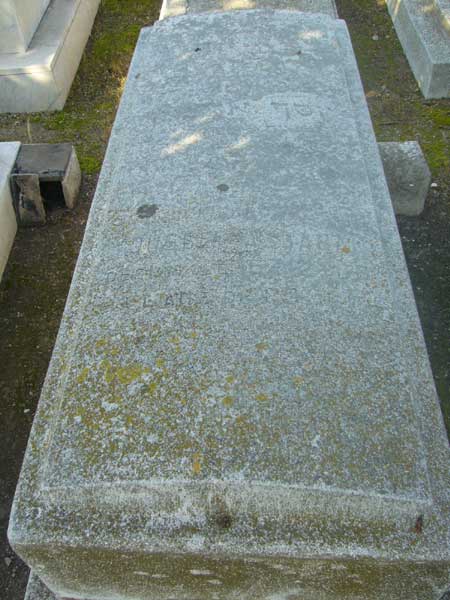 Tombstone of ASSABAN Joseph