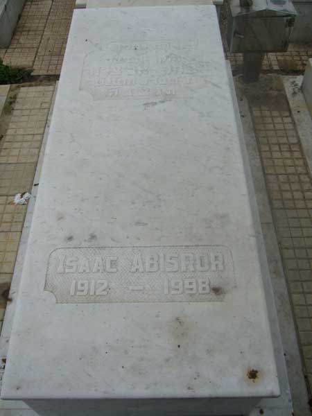 Estela de ABISROR Isaac