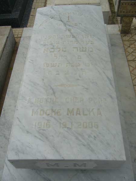Tombstone of MALKA Moche