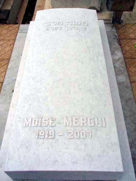 Tombstone of MERGUI Moise
