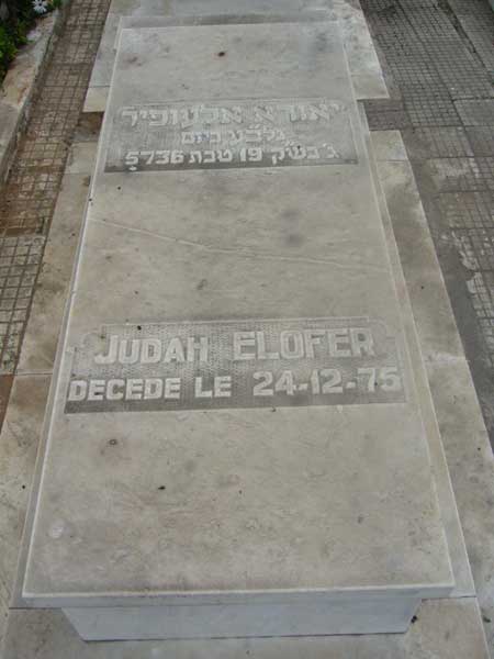 Estela de ELOFER Judah
