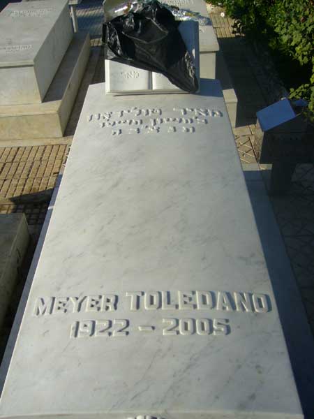 מַצֵּבה פון TOLEDANO Meyer