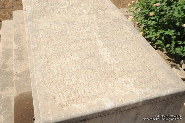 Stèle de BERROS MOISE AMRAN