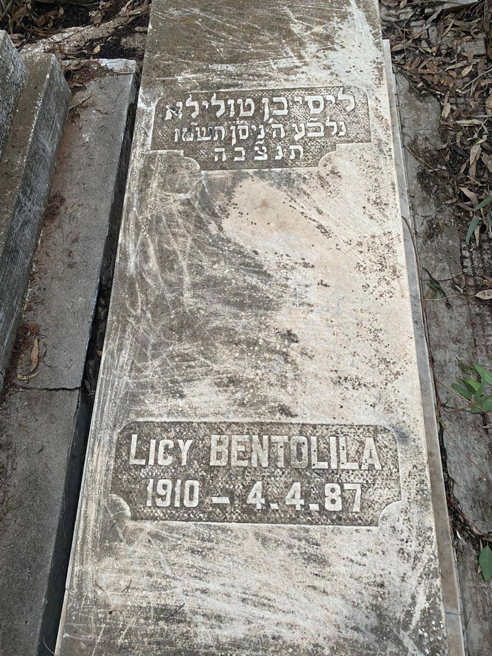 Stèle de Bentolila Licy