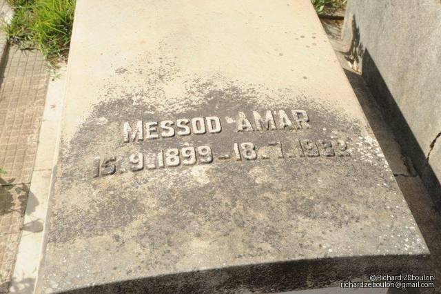 Stèle de AMAR MESSOUD