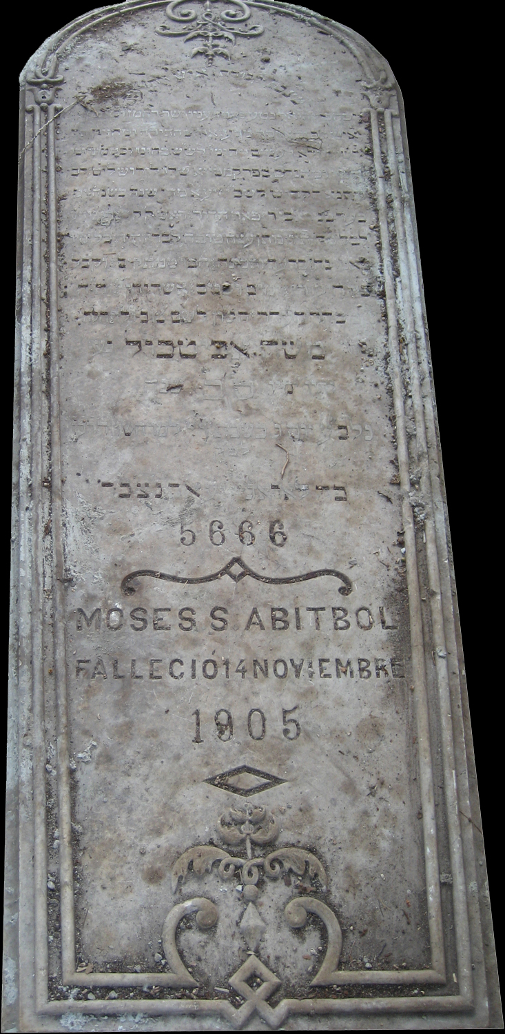 Stèle de Abitbol Moses S.