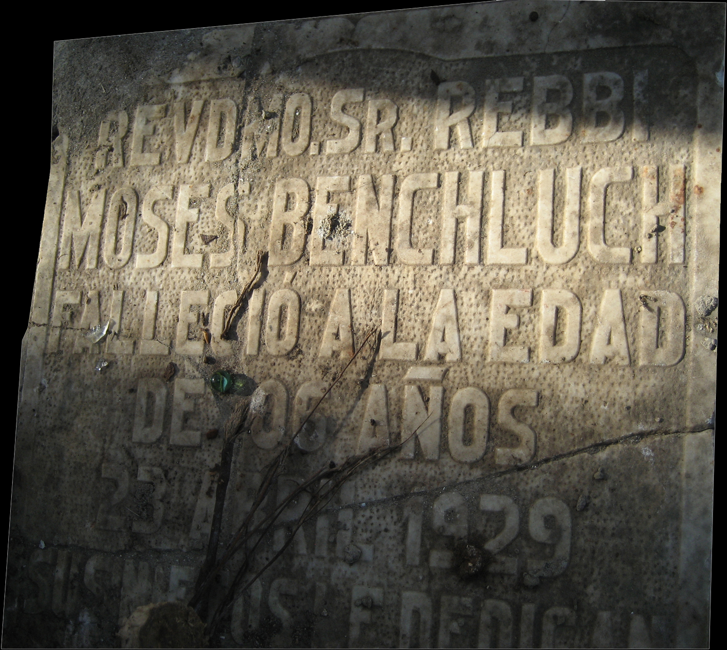 Grabstein von Benchluch Moses
